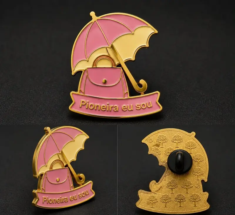 Pin Pioneira eu sou (guarda-chuva)