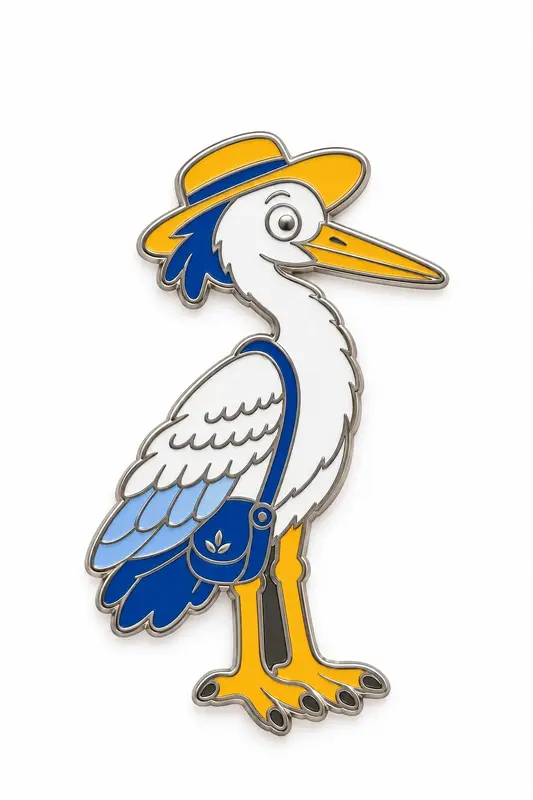 Pin Campanha Recife Garça